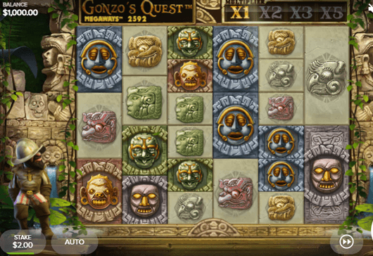 Gonzo's quest game demo