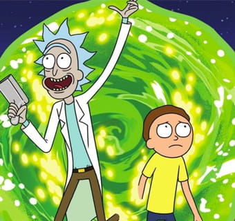 Rick and Morty Megaways Logo